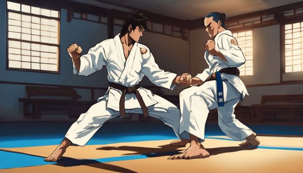 Le combat plein contact dans le kyokushin karaté