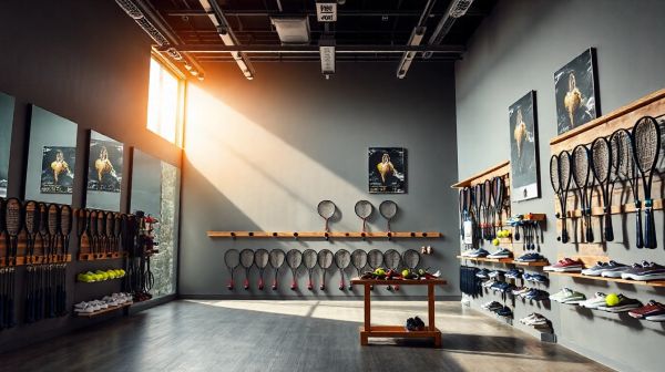 Top équipements pour réussir votre boutique de squash